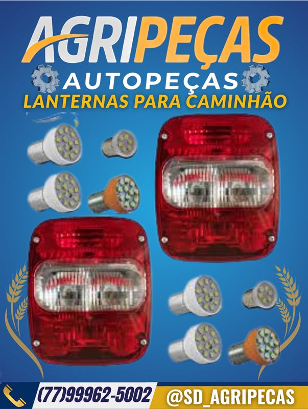 LANTERNAS PARA CAMINHÃO